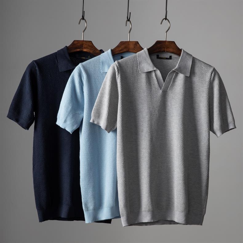 Porto | Polo de punto con textura