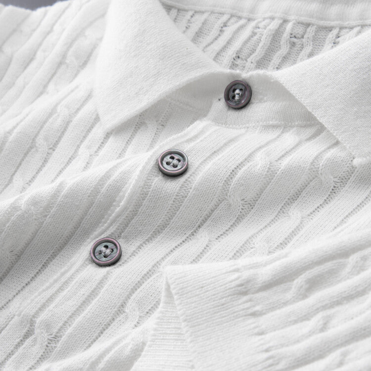 Alviero | Polo de punto de algodón