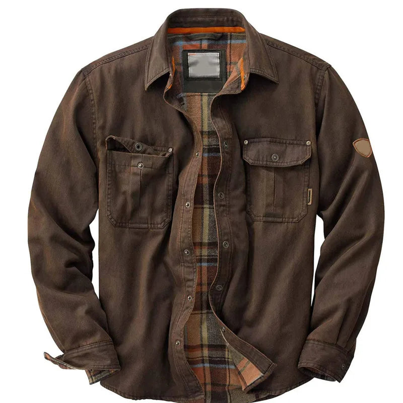 Aldo | Chaqueta vintage atemporal de algodón