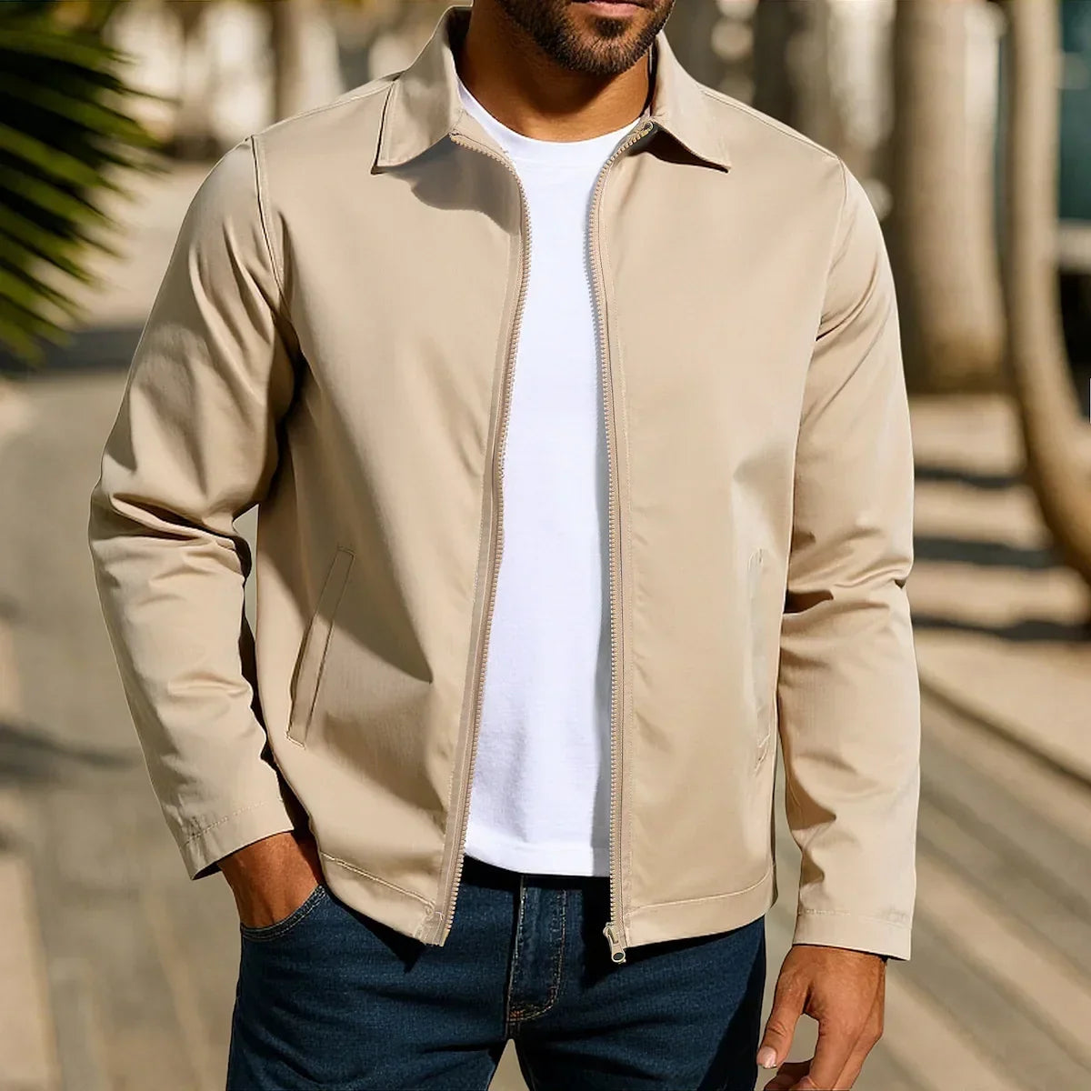 Silvio | Chaqueta casual ligera y versátil