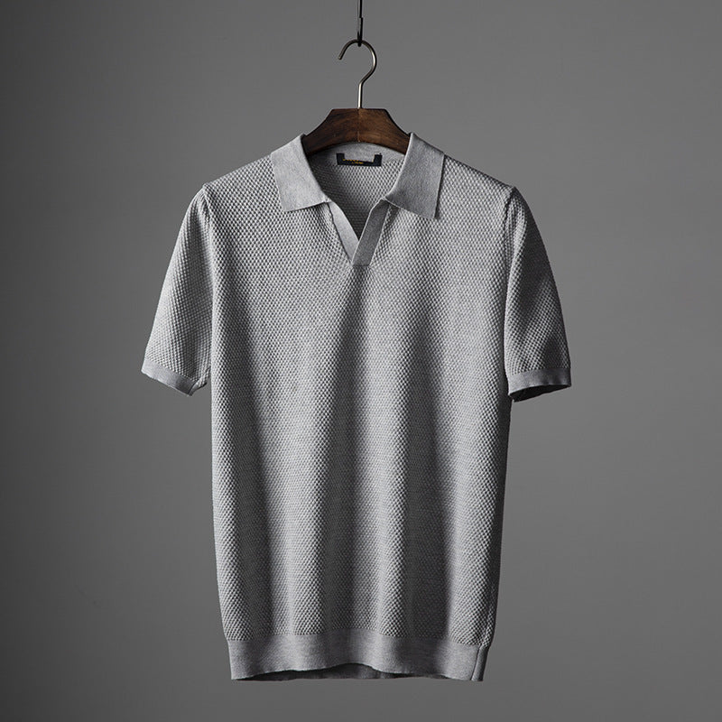 Porto | Polo de punto con textura
