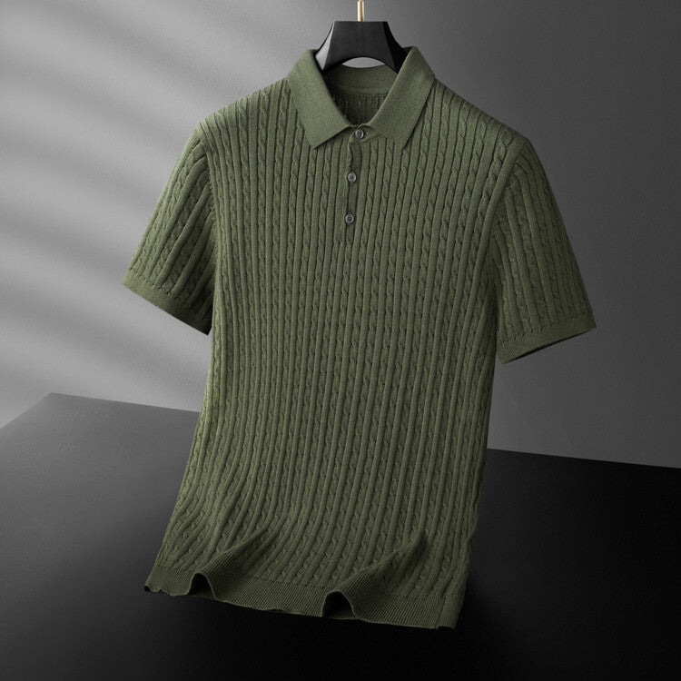 Alviero | Polo de punto de algodón