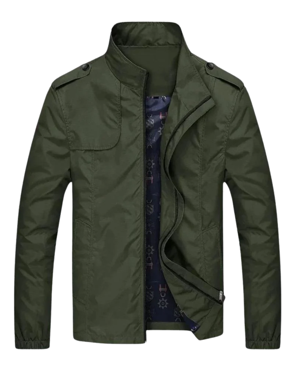 Franco | Chaqueta militar ligera de estilo moderno
