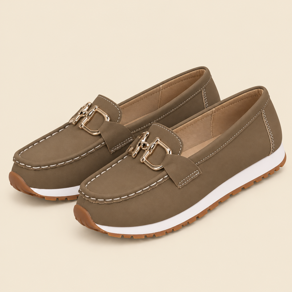 Estela | Mocasín elegante con hebilla de tendencia