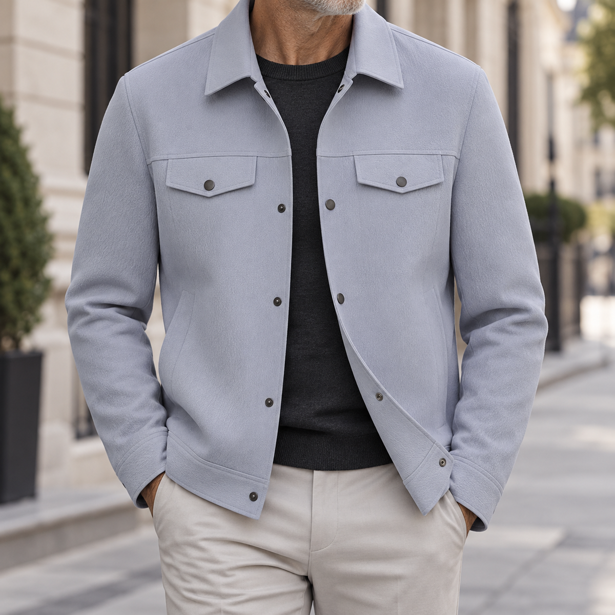 Levanto | Sobrecamisa ligera con botones