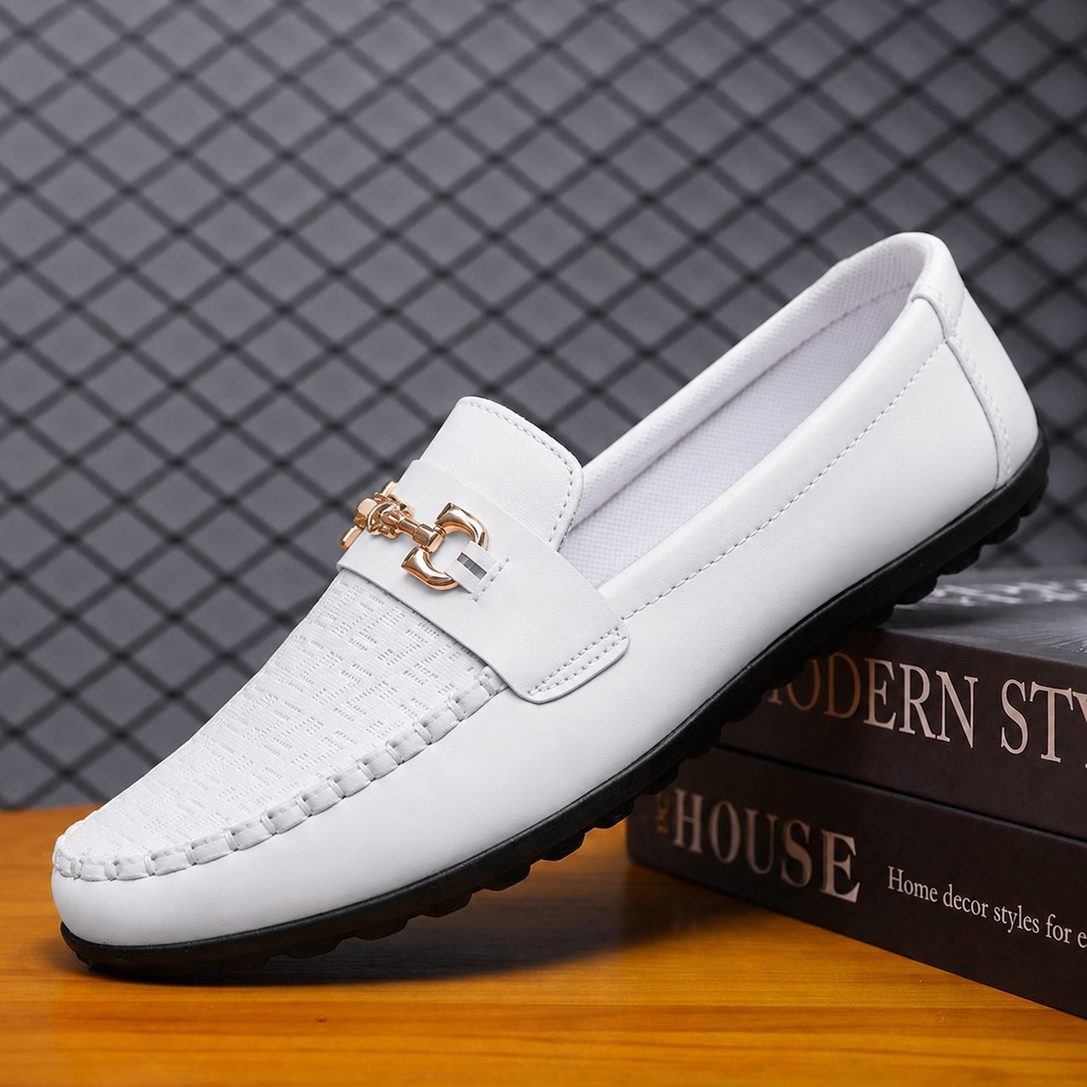 Portofino | Mocasines con empeine trenzado