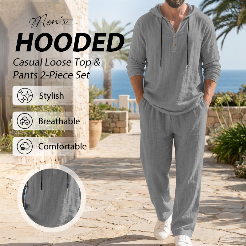 Leo | Conjunto de sudadera con capucha y pantalón