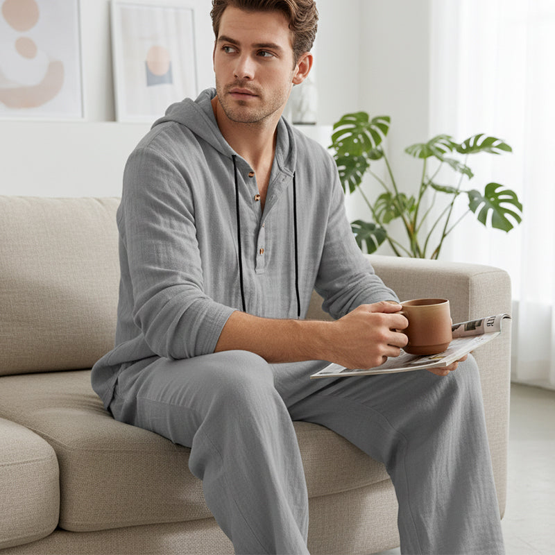 Leo | Conjunto de sudadera con capucha y pantalón