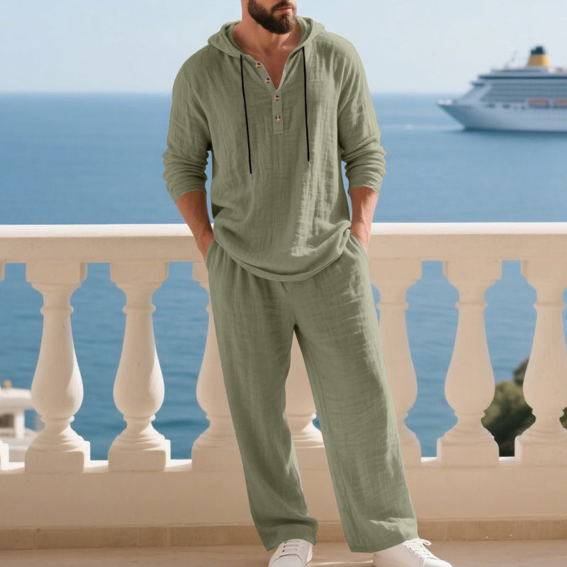 Leo | Conjunto de sudadera con capucha y pantalón