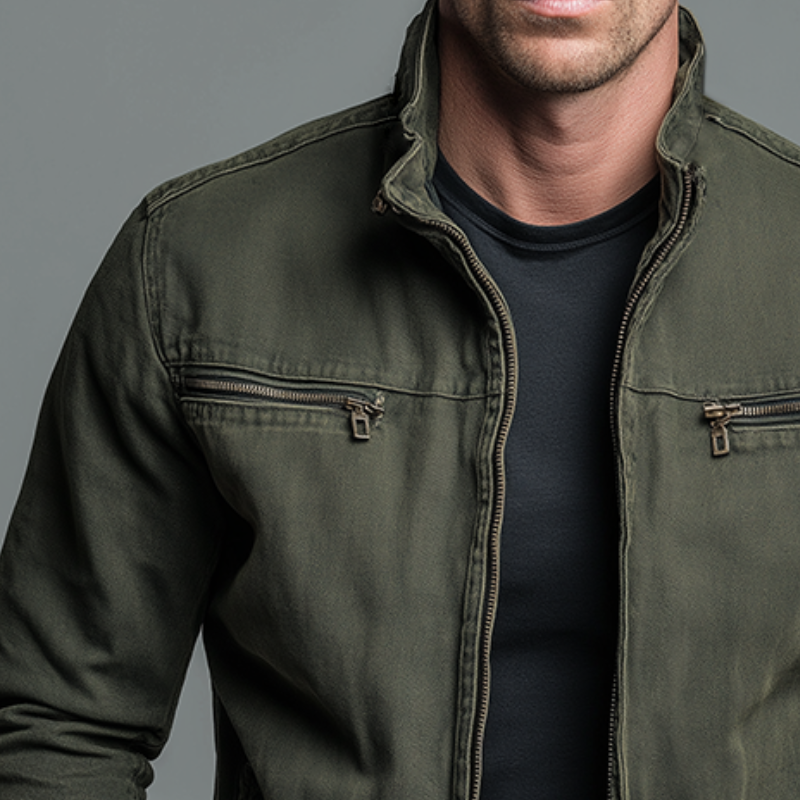 Renato | Chaqueta de algodón tipo field