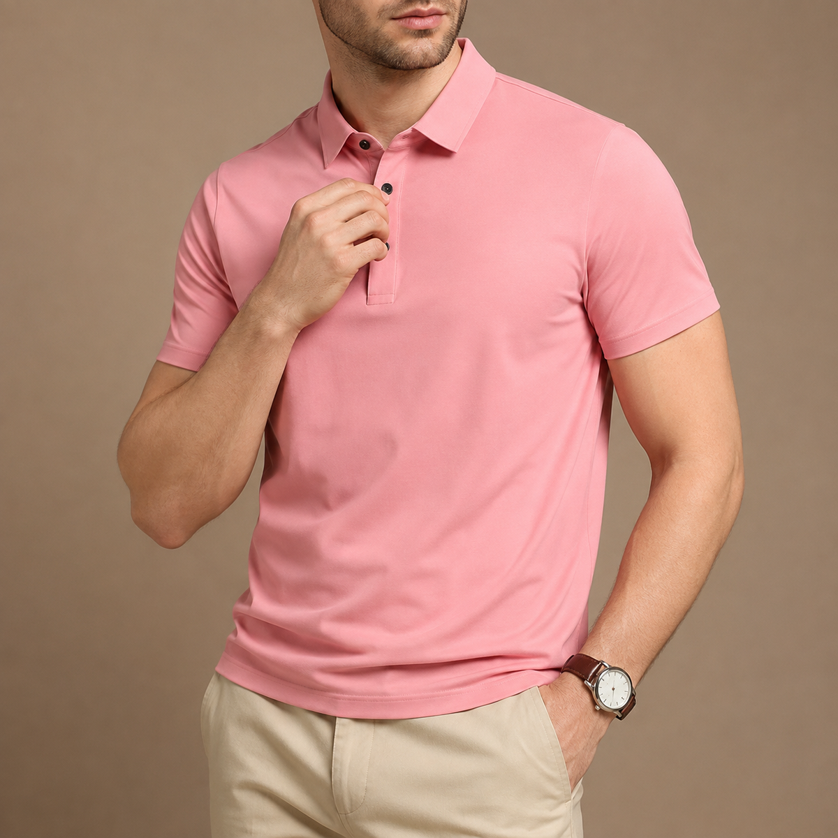 Merano | Polo fresco elástico