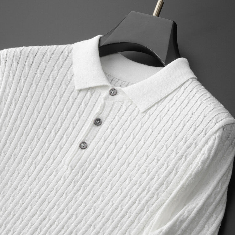 Alviero | Polo de punto de algodón
