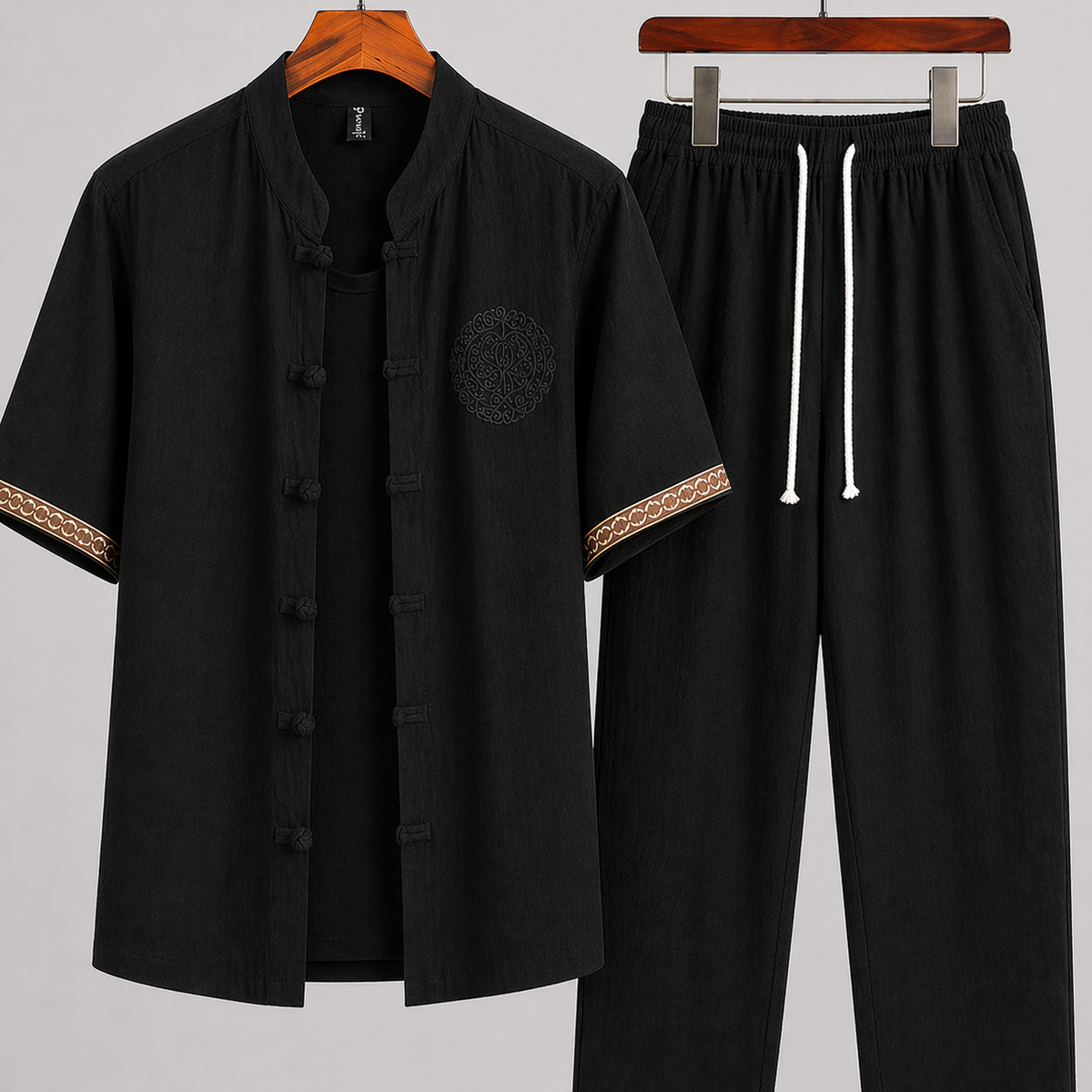 Rivor | Conjunto de lino de camisa y pantalón