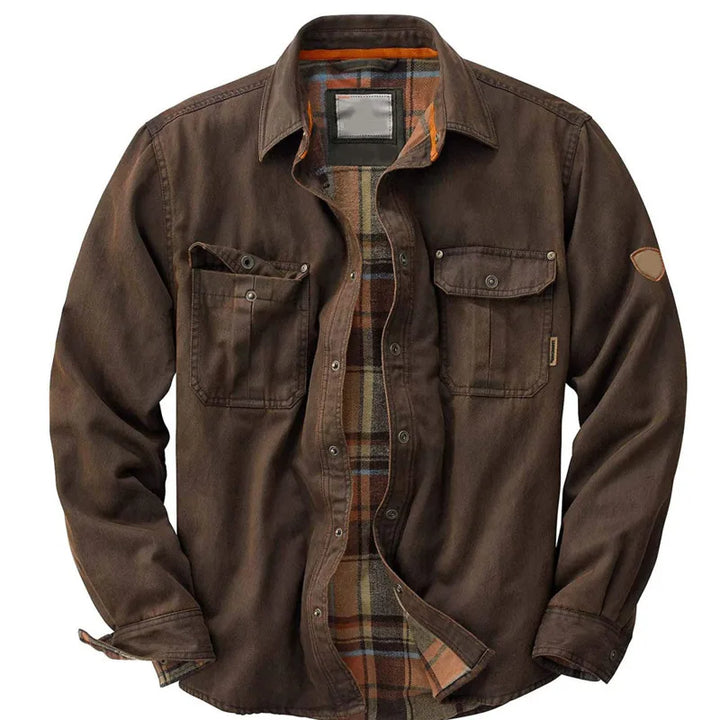 Aldo | Chaqueta vintage atemporal de algodón
