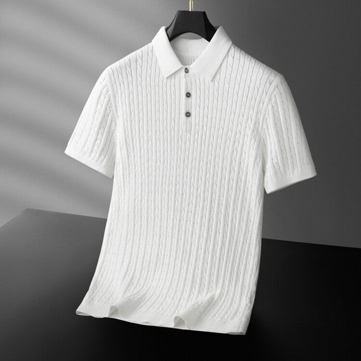 Alviero | Polo de punto de algodón