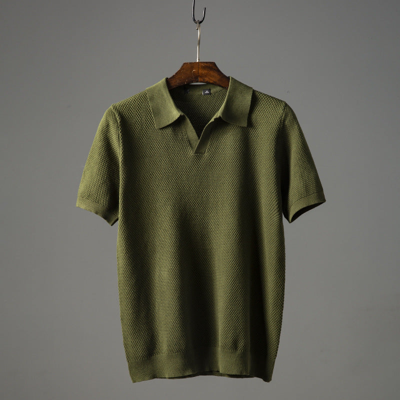 Porto | Polo de punto con textura