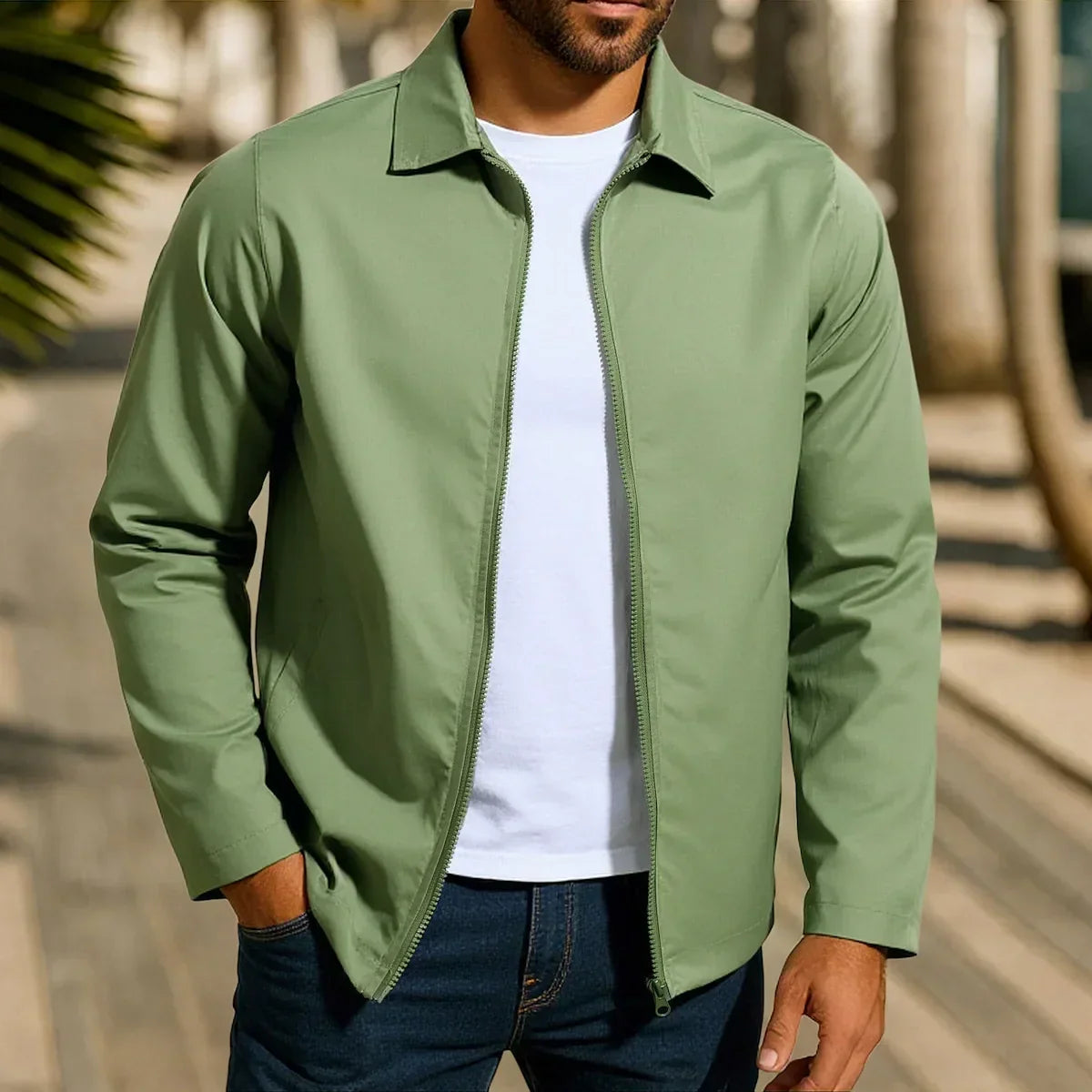 Silvio | Chaqueta casual ligera y versátil