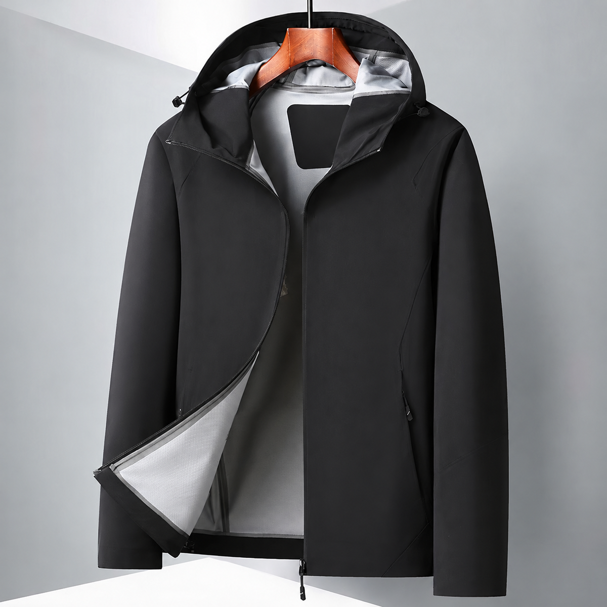 Ardeno | Chaqueta ligera con capucha
