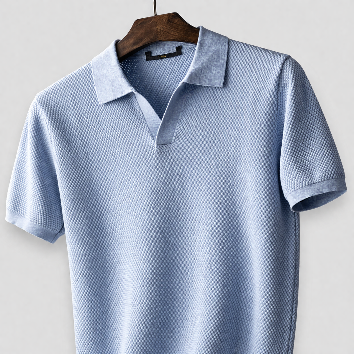 Porto | Polo de punto con textura
