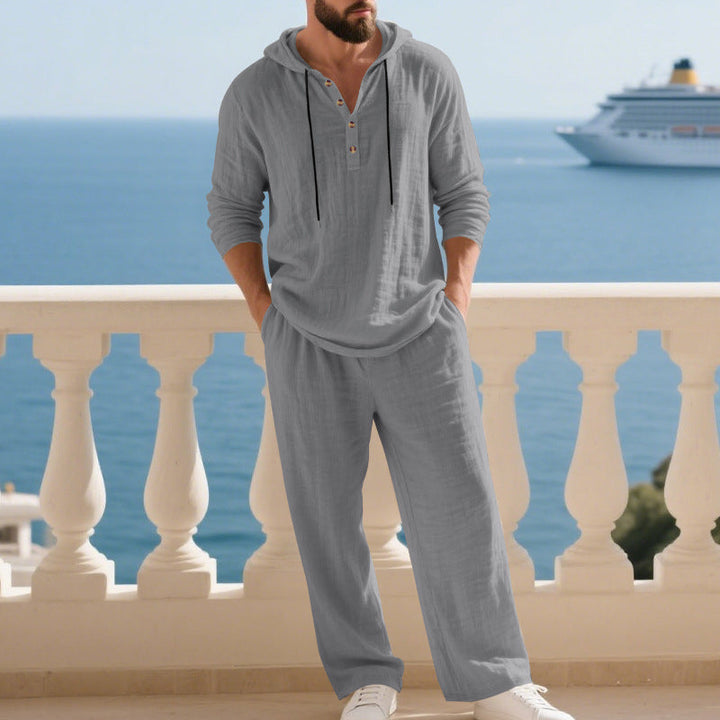 Leo | Conjunto de sudadera con capucha y pantalón