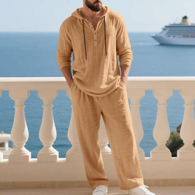 Leo | Conjunto de sudadera con capucha y pantalón