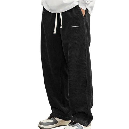 Bruno | Pantalón holgado con cordón y bolsillos