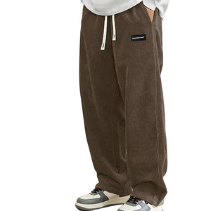 Bruno | Pantalón holgado con cordón y bolsillos